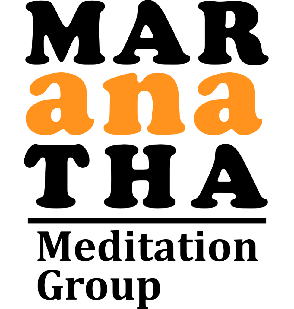 Art created as a logo for the Maranatha Meditation Group.