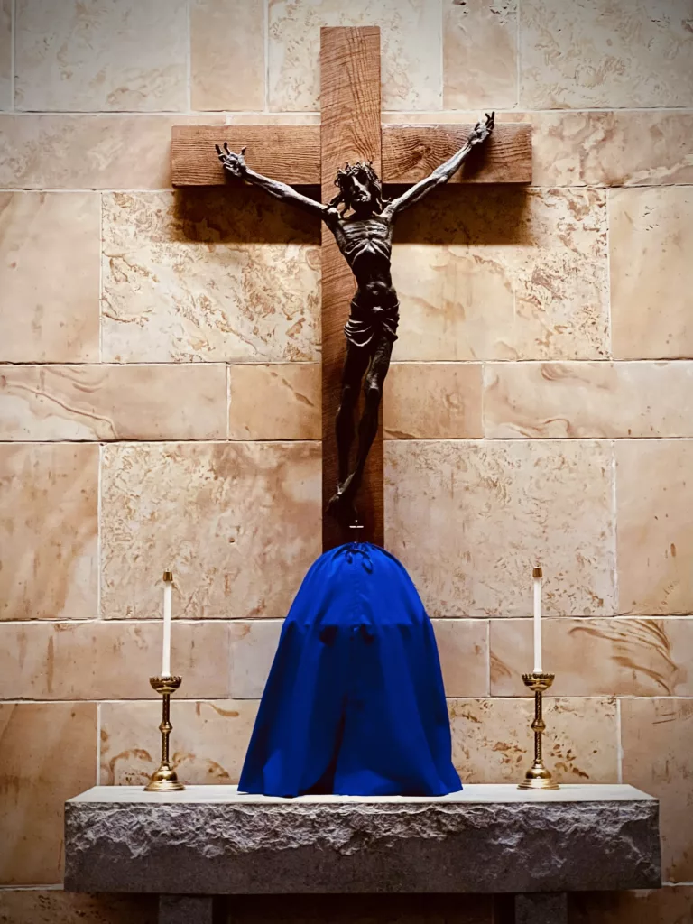 The tabernacle at St. Bernard Abbey